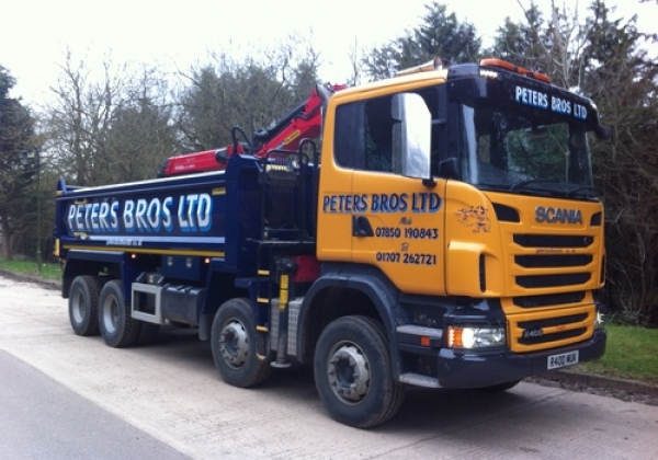 Scania Grab Lorry